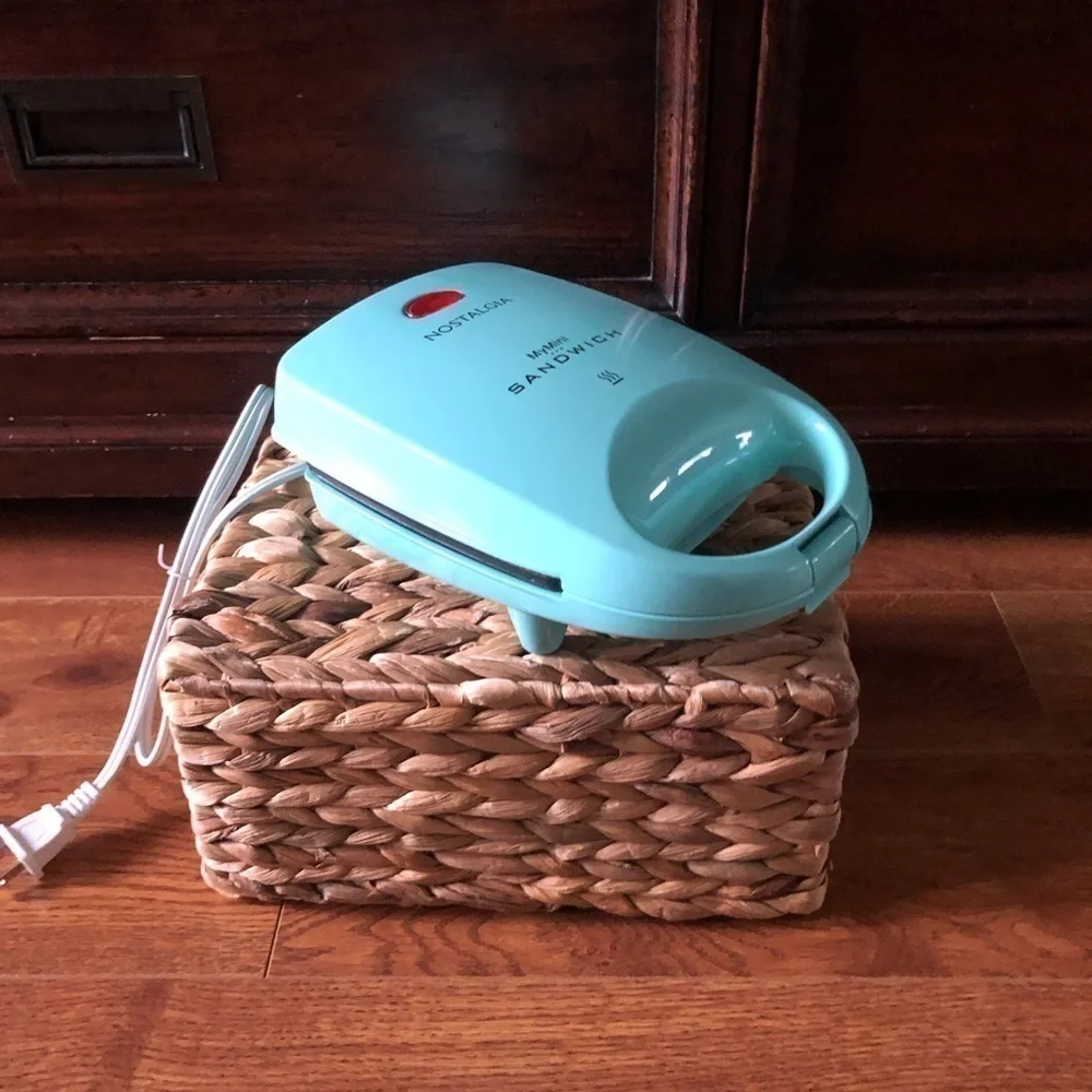 Nostalgia Teal My mini sandwich maker